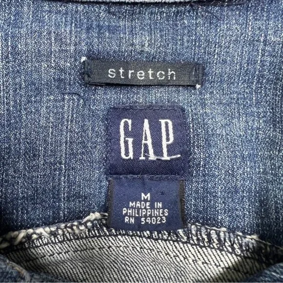 Vintage GAP Blue Denim Classic Jacket - Picture 6 of 9